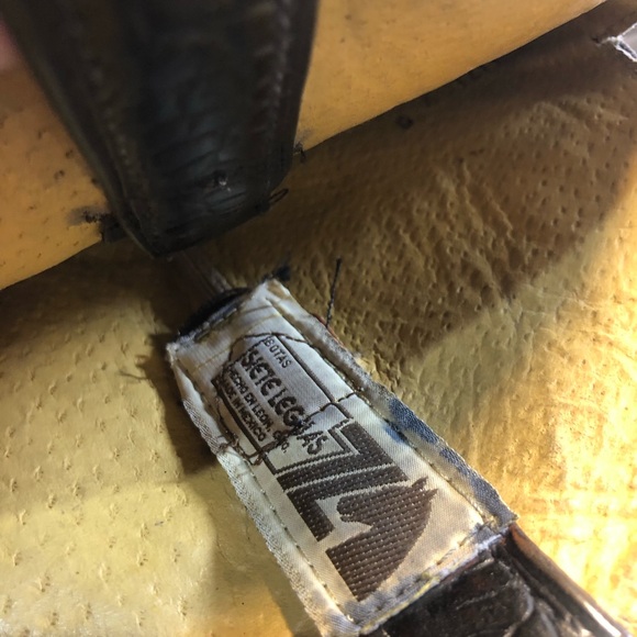 Siete Legas Cowboy Western Boots made in Mexico Leather Men’s Size 9 Black - Picture 12 of 16